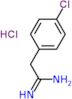 2-(4-chlorophenyl)ethanimidamide hydrochloride