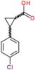 2-(4-chlorophenyl)cyclopropanecarboxylic acid