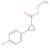 Cyclopropanecarboxylic acid, 2-(4-chlorophenyl)-, ethyl ester