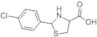 2-(4-chlorophenyl)-1,3-thiazolane-4-carboxylic acid