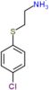 2-[(4-chlorophenyl)sulfanyl]ethanamine