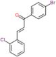 (2E)-1-(4-bromophenyl)-3-(2-chlorophenyl)prop-2-en-1-one