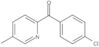 (4-Chlorophenyl)(5-methyl-2-pyridinyl)methanone