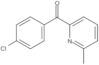 (4-Chlorophenyl)(6-methyl-2-pyridinyl)methanone