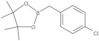 2-[(4-Chlorophenyl)methyl]-4,4,5,5-tetramethyl-1,3,2-dioxaborolane