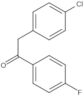 2-(4-Chlorophenyl)-1-(4-fluorophenyl)ethanone