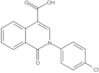 2-(4-Chlorophenyl)-1,2-dihydro-1-oxo-4-isoquinolinecarboxylic acid