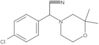 α-(4-Chlorophenyl)-2,2-dimethyl-4-morpholineacetonitrile