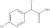 4-Chloro-α-fluorobenzeneacetic acid