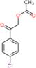 2-(4-chlorophenyl)-2-oxoethyl acetate