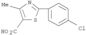 2-(4-chlorophenyl)-4-methyl-1,3-thiazole-5-carboxylate