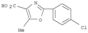 2-(4-chlorophenyl)-5-methyl-1,3-oxazole-4-carboxylate