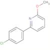 Pyridine, 2-(4-chlorophenyl)-6-methoxy-