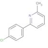 Pyridine, 2-(4-chlorophenyl)-6-methyl-