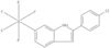 (OC-6-21)-[2-(4-Chlorophenyl)-1H-indol-6-yl]pentafluorosulfur