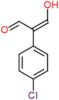 (2Z)-2-(4-chlorophenyl)-3-hydroxyprop-2-enal