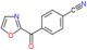 4-(oxazole-2-carbonyl)benzonitrile