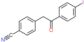 4-[2-(4-iodophenyl)-2-oxo-ethyl]benzonitrile
