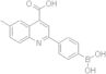 2-(4-Boronophenyl)-6-methyl-4-quinolinecarboxylic acid