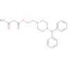 Butanoic acid, 3-oxo-, 2-[4-(diphenylmethyl)-1-piperazinyl]ethyl ester