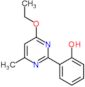 2-(4-ethoxy-6-methylpyrimidin-2-yl)phenol