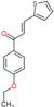 (2E)-1-(4-ethoxyphenyl)-3-thiophen-2-ylprop-2-en-1-one