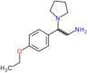 2-(4-ethoxyphenyl)-2-(pyrrolidin-1-yl)ethanamine