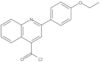 2-(4-Ethoxyphenyl)-4-quinolinecarbonyl chloride