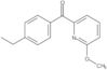 (4-Ethylphenyl)(6-methoxy-2-pyridinyl)methanone