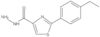 2-(4-Ethylphenyl)-4-thiazolecarboxylic acid hydrazide