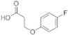 3-(4-fluorophenoxy)propionic acid