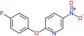 2-(4-fluorophenoxy)-5-nitropyridine