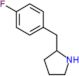 2-[(4-fluorophenyl)methyl]pyrrolidine