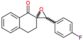 3'-(4-fluorophenyl)-3,4-dihydro-1H-spiro[naphthalene-2,2'-oxiran]-1-one