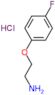 Ethanamine, 2-(4-fluorophenoxy)-, hydrochloride (1:1)