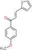 (2E)-1-(4-methoxyphenyl)-3-thiophen-2-ylprop-2-en-1-one