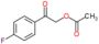 [2-(4-fluorophenyl)-2-oxo-ethyl] acetate