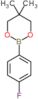 2-(4-fluorophenyl)-5,5-dimethyl-1,3,2-dioxaborinane