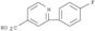 4-Pyridinecarboxylicacid, 2-(4-fluorophenyl)-