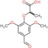 2-(4-Formyl-2,6-dimethoxyphenoxy)propanoic acid