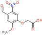 (4-formyl-2-methoxy-5-nitrophenoxy)acetic acid