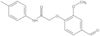 Acetamide, 2-(4-formyl-2-methoxyphenoxy)-N-(4-methylphenyl)-