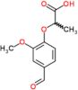 2-(4-formyl-2-methoxyphenoxy)propanoic acid