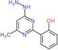 2-(4-hydrazino-6-methylpyrimidin-2-yl)phenol