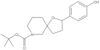 1,1-Dimethylethyl 2-(4-hydroxyphenyl)-1-oxa-7-azaspiro[4.5]decane-7-carboxylate