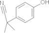 2-(4-hydroxyphenyl)-2-methylpropanenitrile