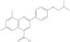 6,8-Dimethyl-2-[4-(2-methylpropoxy)phenyl]-4-quinolinecarbonyl chloride