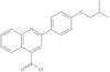 2-[4-(2-Methylpropoxy)phenyl]-4-quinolinecarbonyl chloride