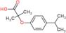 2-methyl-2-[4-(propan-2-yl)phenoxy]propanoic acid