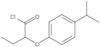 2-[4-(1-Methylethyl)phenoxy]butanoyl chloride
